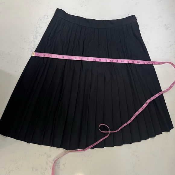 Tion Design Black Pleated Midi Skirt for Cocktail - Picture 11 of 14
